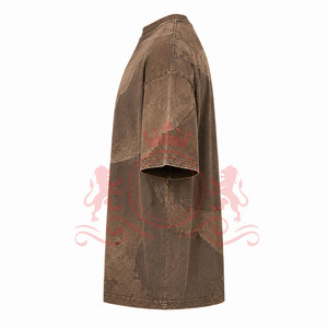 เสื้อยืดคอตตอนเนื้อนุ่มพรีเมียม ทรงหลวมแบบดรอปโชว์เดอร์ สีซีดสไตล์วินเทจ ดีไซน์สบายๆ สำหรับแฟชั่นประจำวันและความสบายที่ยาวนาน - Product Image 2