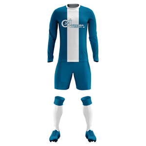Ensemble de tenue de football Infinity Sports - Tissu respirant 100% polyester, nom et numéros d'équipe personnalisés, unisexe adulte - Product Image 1