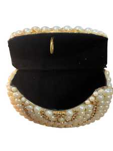 Pearl Rhinestone <b>Mini</b> Bag Gold Plated Chain Strap Evening Clutch Purse Wedding Party Handbag - Product Image 4