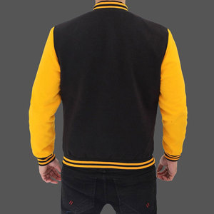 Veste Letterman pour homme, style simple et moderne, look épuré, style universitaire - Product Image 3