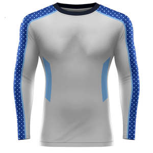 Rashguard à manches longues pour hommes de haute qualité, personnalisé, MMA, écologique, séchage rapide, respirant, anti-UV - Product Image 4