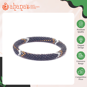 Excellent Quality Latest Design Handmade Women's Trendy Glass <b>Beads</b> Bracelets Nepal Ahana's Bracelets B-0101 Casual Occasion Use - Product Image 2