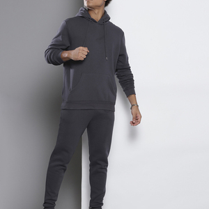 Survêtement d'hiver pour homme, grande taille disponible, robuste, personnalisé, à capuche, en tissu polaire imprimé, respirant, uni, avec logo - Product Image 5