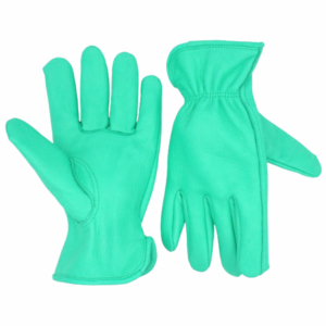 Heavy-Duty <b>Top</b>-Grade Cowhide Grain Leather Driver Gloves Heat <b>Spark</b> Resistant Construction Safety Gloves for Personal Hand Arm - Product Image 2