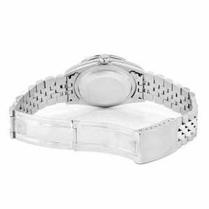 Luxury Moissanite Diamond <b>Watch</b> <b>Blue</b> Dial Stainless Steel Automatic Mechanical Date Hip Hop Iced Out Wristwatch - Product Image 3