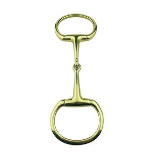 Bocado de caballo tipo snaffle hecho a mano con anillo suelto, de acero inoxidable artesanal, equipo duradero para equitación - Product Image 1