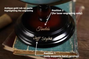 Globo Terráqueo Metálico Moderno con Acabado de Color Personalizado y Base Sólida para el Hogar, Escritorio de Oficina, Sala de Estudio o Decoración de Regalo - Product Image 4