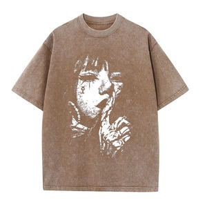 เสื้อยืดคอกลมแขนสั้นทรงปกติสำหรับผู้ชาย ผ้าเจอร์ซีย์คอตตอน 100% ดีไซน์สั่งทำพิเศษ พิมพ์ลายดิจิทัล ระบายอากาศได้ดี - Product Image 6