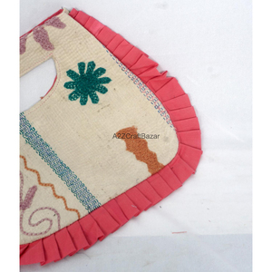 Bolso de playa artesanal de algodón acolchado con múltiples patchwork, estilo Suzani, para mujer, hermoso bolso de mano abierto para fiestas de verano, compras, estilo Rajasthan - Product Image 6