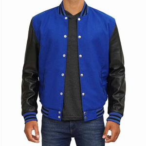 Top Selling 2024 Custom Cool Style Casual Baseball Stonefield Manufacturing Unisex Winter Varsity Geometric Patchwork <b>Stand</b> - Product Image 2