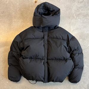 Chaqueta de Invierno Acolchada con Capucha de Lona de Alta Calidad 2026, con Cierre Frontal, Color Sólido, Estilo Urbano, Servicio OEM - Product Image 2