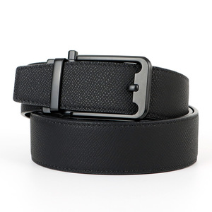 Cinturón de Cuero Vacuno de Doble Cara para Hombre, Estilo Casual y Formal, con Hebilla Giratoria de Aleación, Personalizable, de Alta Calidad y Ecológico, Venta al Por Mayor - Product Image 1