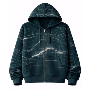 Sudadera con capucha para hombre, tela de forro polar acogedora, cálida, transpirable, cómoda, de corte relajado, adecuada para atuendos casuales y ropa urbana de invierno. - Product Image 4