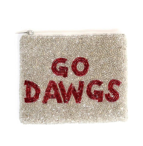 Porte-monnaie classique brodé à la main avec lettres imprimées, motif dessin animé, mini pochette à fermeture éclair pour pièces de monnaie et économies - Product Image 6