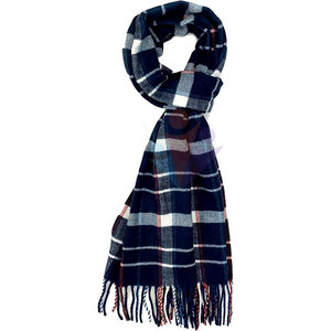 Écharpe d'hiver pour homme en coton 100% durable, imprimée numériquement avec logo personnalisé, de haute qualité, respirante, légère et décontractée, vente en gros - Product Image 3