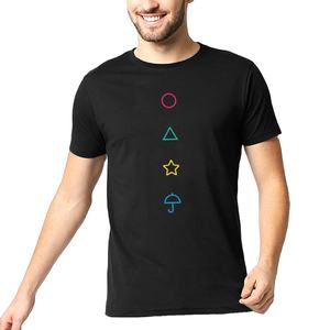 Camiseta Informal para Hombre en Oferta, Transpirable, Nueva Camiseta de Verano, Personalizada, Última Moda, Color Sólido, Camiseta para Hombre Adulto - Product Image 1