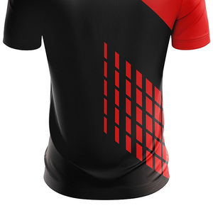 Customizable Men's Casual Cricket Jersey Reversible Durable Short Sleeve Eco-Friendly Breathable Ambidextrous <b>Heat</b>-Transfer - Product Image 4