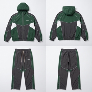 Conjunto Deportivo Cortavientos para Hombre, Color Marrón Vintage - MOQ Bajo, Fabricante OEM al por Mayor, Ropa Deportiva B2B - Product Image 6