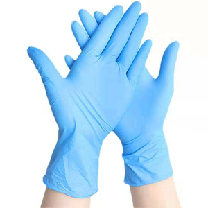 Guantes de Seguridad Industriales Desechables de Nitrilo Negro, Resistentes, Sin Polvo, Resistentes a Químicos, Impermeables, Ligeros, Unisex, Lenova - Product Image 2
