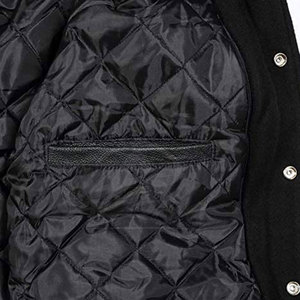 Chaqueta Letterman de Invierno para Hombre, Prenda Exterior Informal, Ajuste Cómodo, Diseñada para Uso Diario y Viajes, Moda Urbana Moderna - Product Image 4