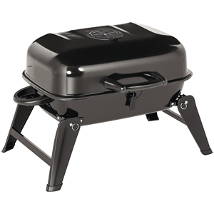 Griglia a Carbone Portatile da 14 Pollici per Esterni con Rete di Conservazione del Calore, Sistema di Ventilazione, Gambe Pieghevoli e Copertura per Griglia, Ideale per Cucinare in Viaggio con Combustibile a Legna - Product Image 1