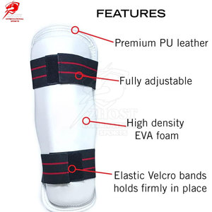 Breathable Lightweight Padding Design Shin <b>Pads</b> For Daily <b>Practice</b> High Quality Latest Design Shin <b>Pads</b> Safety Wear - Product Image 3