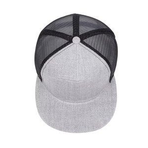 New Fashion Custom Manufacture 6-Panel <b>Navy</b> Blue Mesh Trucker <b>Hats</b> Adjustable Casual Breathable Summer Clothing Caps - Product Image 1