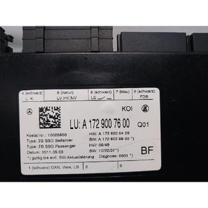 ECU และโมดูลคอมพิวเตอร์มือสองสำหรับรถยนต์ C-class รุ่น A1729007600 - Product Image 5