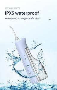 Il dispositivo elettrico IPX7 di alta qualità della pulizia dei denti della casa ed il <span class=keywords><strong>Mini</strong></span> filo interdentale di viaggio del dispositivo di pulizia dei denti IPX7 - Product Image 2