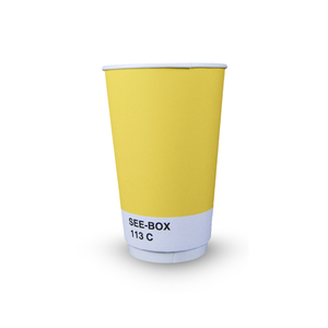 Gobelet en papier jetable écologique de 16 oz, double paroi - Product Image 6