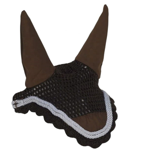 Equestrian Horse <b>Fly</b> Veils Top Quality Factory Price Soft Durable Ear Bonnets Sound Proof New Arrival Horse Riding Wear - Product Image 2
