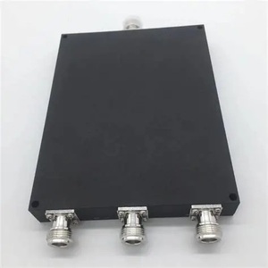 Divisor de Potencia UHF Wilkinson de 3 Vías - Conector F de Aluminio 0.5-18GHz para Sistema DAS - Product Image 4