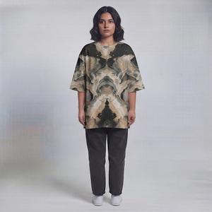 Camiseta Oversize para Mujer con Estampado Sublimado Completo, Ropa Casual Premium, Fabricación en Masa, Suministro de Fábrica con Logotipo - Product Image 1