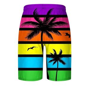 Shorts de course athlétiques pour hommes en polyester respirant, séchage rapide, écologiques, anti-plis, en tissu Oxford, nouveau design été - Product Image 3