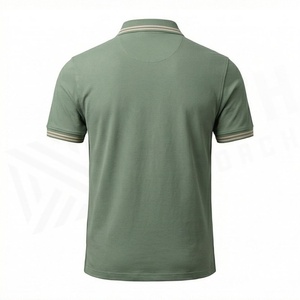 เสื้อโปโลปักลายพิมพ์ลายตามสั่งสำหรับผู้ชาย แขนสั้น ออกแบบเองได้ เสื้อยืดผ้าฝ้ายระบายอากาศดี สีตามสั่ง - Product Image 2