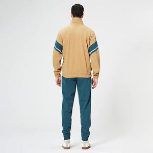 Conjunto Deportivo de Dos Piezas para Hombre, Chaqueta de Punto Suave con Cierre Completo y Pantalones Jogger, Ropa Deportiva Informal para Gimnasio y Entrenamiento, Venta al Por Mayor - Product Image 4