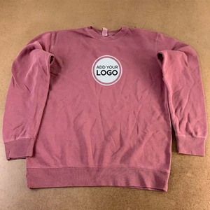 Lightweight <b>Loopback</b> Terry Crewneck <b>Sweatshirt</b> Men's Sweat Crew Neck Independent Trading Co. SS1000C <b>Sweatshirt</b> - Product Image 1
