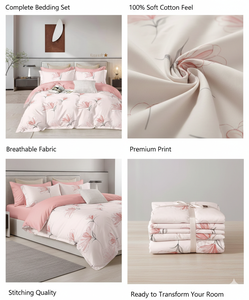 Sábanas Planas Ajustables de 400 Hilos, 100% Poliéster, Lisas, con Fundas de Almohada, Duraderas, Lavables, Grado A, para Uso en Hogar, Hotel y Hospital - Product Image 3