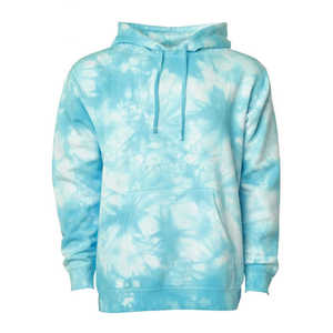 Sweat à capuche en polaire pour homme, coupe classique, polyester/coton, tie-dye personnalisé, respirant, décontracté, pour l'hiver - Product Image 1