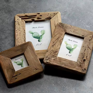 Doremi Vintage Natural Wood Photo <b>Frame</b> with Customizable Logo - Product Image 4