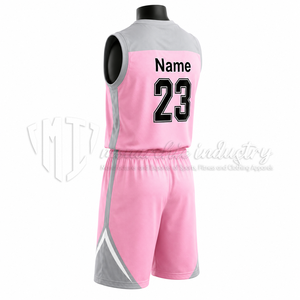 Venta al por Mayor de Fábrica, Jersey de Baloncesto Reversible de Secado Rápido Personalizado, Uniforme de Baloncesto Económico para Jóvenes y Niños, Diseño de Logotipo Personalizado - Product Image 4