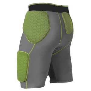 Pantalones Cortos de Compresión Acolchados para Fútbol Americano, Personalizados e Integrados, con 5 Almohadillas - Product Image 5