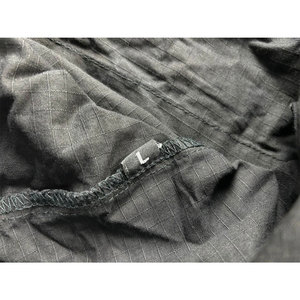 Wholesale <b>Men's</b> Gothic Punk Short Sleeve Shirt Heavy Cotton with D-Rings Metal Zippers Emo Streetwear Top - Product Image 4