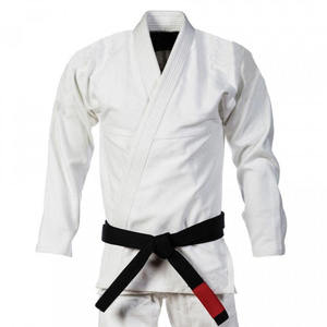 Kimono de Jiu-Jitsu professionnel léger OEM, uniforme d'entraînement de karaté, Gi de BJJ extensible et lavé à prix abordable - Product Image 4