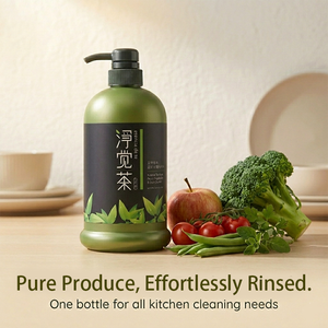 Jabón Líquido Concentrado Ecológico Desechable para Platos - Cortador de Grasa de Alto Rendimiento a Base de Plantas para Cocinas Comerciales (Venta a Granel) - Product Image 3