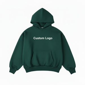 เสื้อฮู้ดดี้ผ้าฝ้ายปักลายแบบดิสเทรสคุณภาพสูง ตัดเย็บตามสั่ง ทรงโอเวอร์ไซส์ ซิปหน้า ล้างสีแบบแอซิดวอช สำหรับเด็กชายและเด็กหญิง - Product Image 3