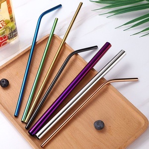 Eco Friendly Copper Beverage Tubes Reusable Metal Drinking <b>Straws</b> Suitable <b>for</b> Smoothies Juices Iced Coffee and Cold <b>Drink</b> Servi - Product Image 4