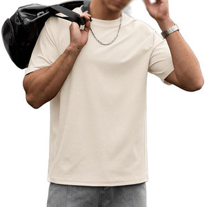 Camisetas Ringer de Estilo Contemporáneo para Hombre, Cuello Acanalado Minimalista, Costuras Impecables, Prenda Estética, Ajuste Duradero, Camiseta Ligera - Product Image 2