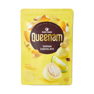 Vente en gros directe du fabricant, chocolat en dragées de haute qualité, OEM/ODM HALAL, amandes enrobées de durian, noix de cajou, 150 g - Product Image 2