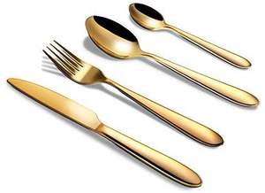 Juego de cubiertos de lujo con curvas suaves para una presentación premium en espacios elegantes de hostelería. - Product Image 2